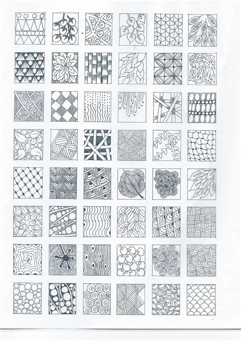 Square Pattern Templates Zentangle に対する画像結果