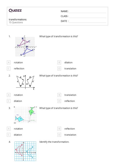 Year 7 Transformations Math に対する画像結果
