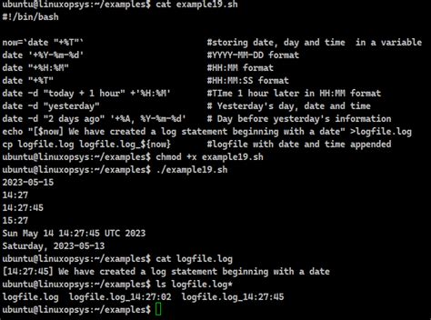 Python Bash File Examples に対する画像結果