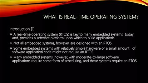 Image result for Real-Time Operating System Slide for Presentation