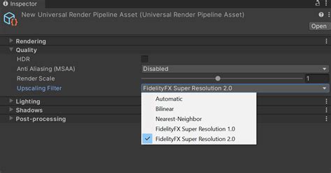 FSR-3 in Unity માટે ઇમેજ પરિણામ