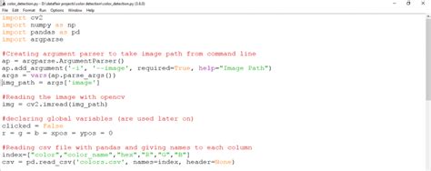 Pixel Color Detection Python に対する画像結果
