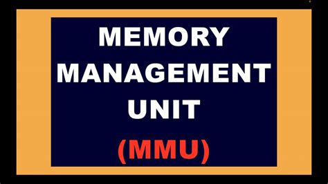 Image result for Linux Memory Management Unit