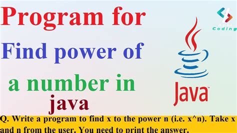 Toradh íomhá ar To the Power in Java