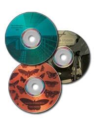 Toradh íomhá ar LightScribe CD