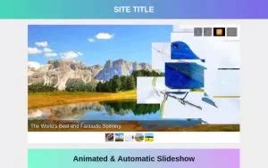 Image result for Homepage with Slideshow HTML