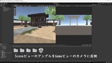 Unity Scene View に対する画像結果