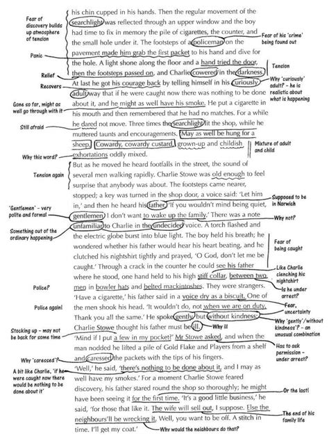Image result for Annotation Examples for Students
