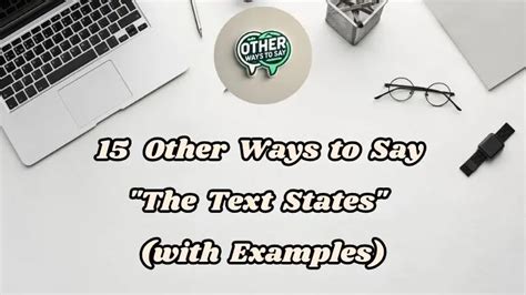 Image result for Example of Text States