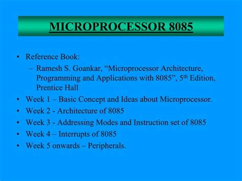 Image result for Micro Process 8085 Book