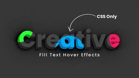 Toradh íomhá ar Text Hover Effects CSS