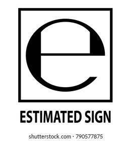 Toradh íomhá ar Estimation Sign