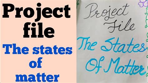 Image result for Project File On Matters