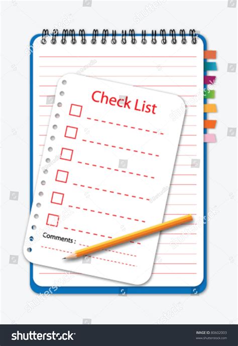 Image result for Printable Notebook Paper Checklist
