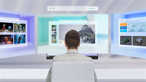 Toradh íomhá ar 3D User Interface Desktop Software