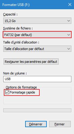 Comment formater une clé USB en FAT32 - 6 méthodes