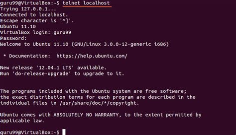 Toradh íomhá ar Telnet/SSH Linux