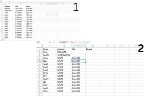 Image result for Fungsi VLOOKUP Excel