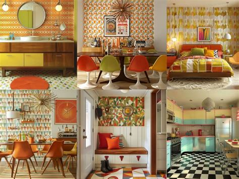 Image result for Retro Pattern in Interior Design