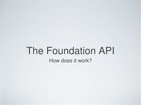 Image result for API Foundation Template Drawing