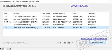 Toradh íomhá ar Google Low Level Format