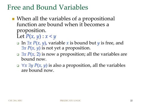 Afbeeldingsresultaten voor Free Variables and Bound Variables