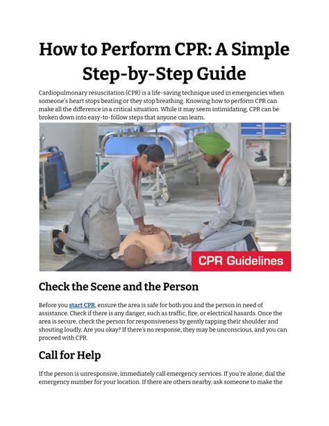 Afbeeldingsresultaten voor Basic Steps How to CPR