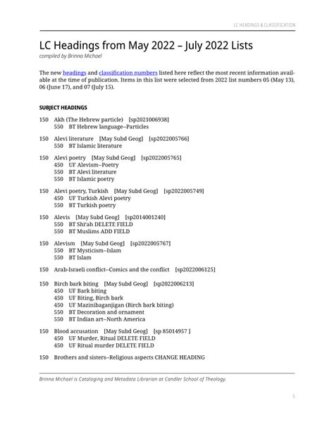 Image result for LC Classification PDF