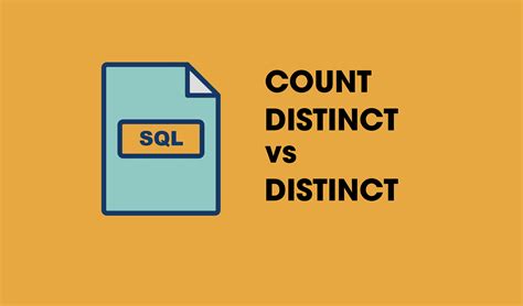 Image result for COUNT DISTINCT SQL