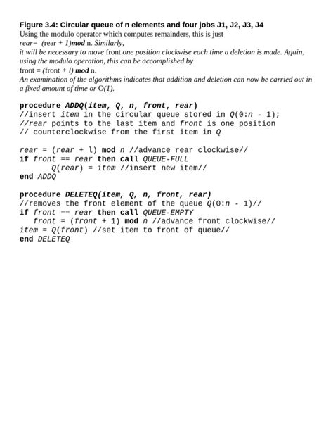 Simple Def of Circular Queue に対する画像結果