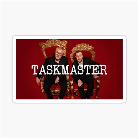 Taskmaster Logo Sticker に対する画像結果