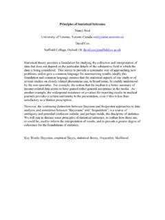 Image result for Principles of Statistical Inference