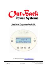 תוצאת תמונה עבור Outback Power Systems Troubleshooting