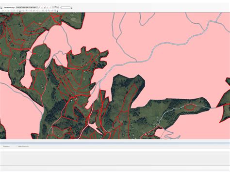 Toradh íomhá ar ArcGIS Vectorization