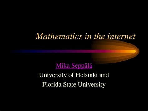 Image result for The Mathematics of Internet Algorithm