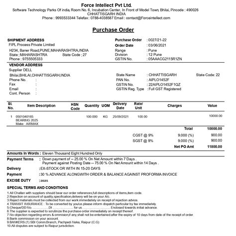 Image result for First Purchase Order