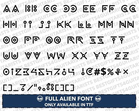 Alien Symbols Fonts に対する画像結果