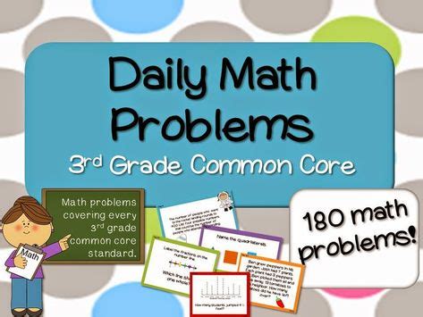 3rd Grade Math Problems Solving に対する画像結果