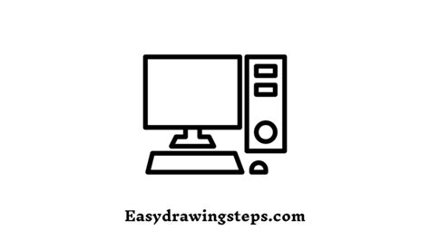 Image result for Drawing Easy to Draw Computer