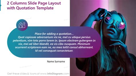 Two-Column Slide Professional Layout に対する画像結果