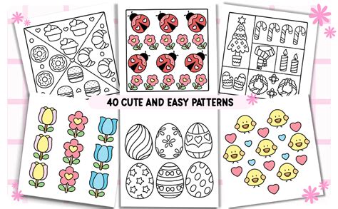 Afbeeldingsresultaten voor Simple Pattern Coloring Books