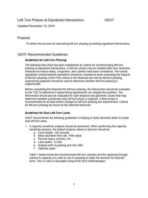 Image result for Step by Step Left Turn Phase Flowchart