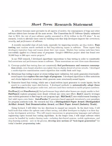 Image result for Short Research Sample