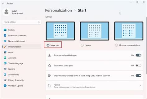 Image result for Disable Recommended Windows 11 Start Menu