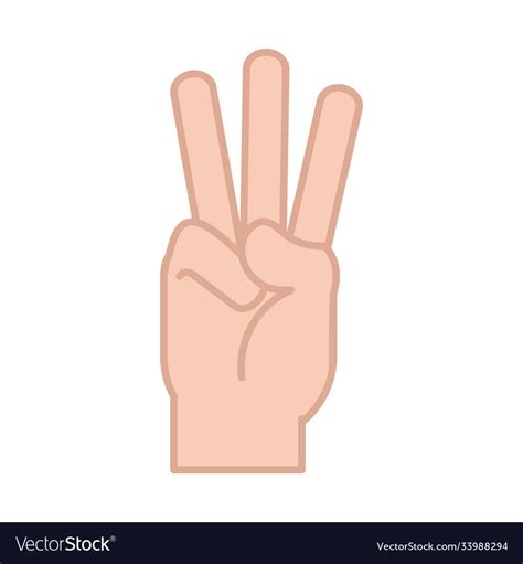 Image result for W Sign Language Vector