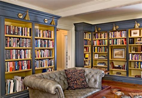 Image result for Traditional Library Design Home