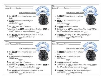 Stack-On Combination Lock Cheat Sheet に対する画像結果