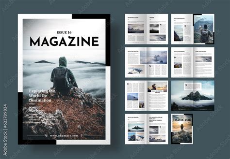 Image result for Simple Magazine Layout