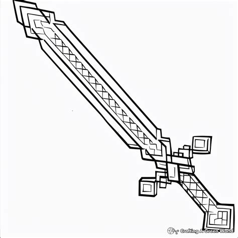 Minecraft Sword Printable Free Small に対する画像結果
