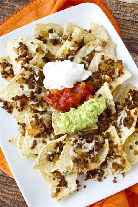 Image result for Loaded Beef Nachos